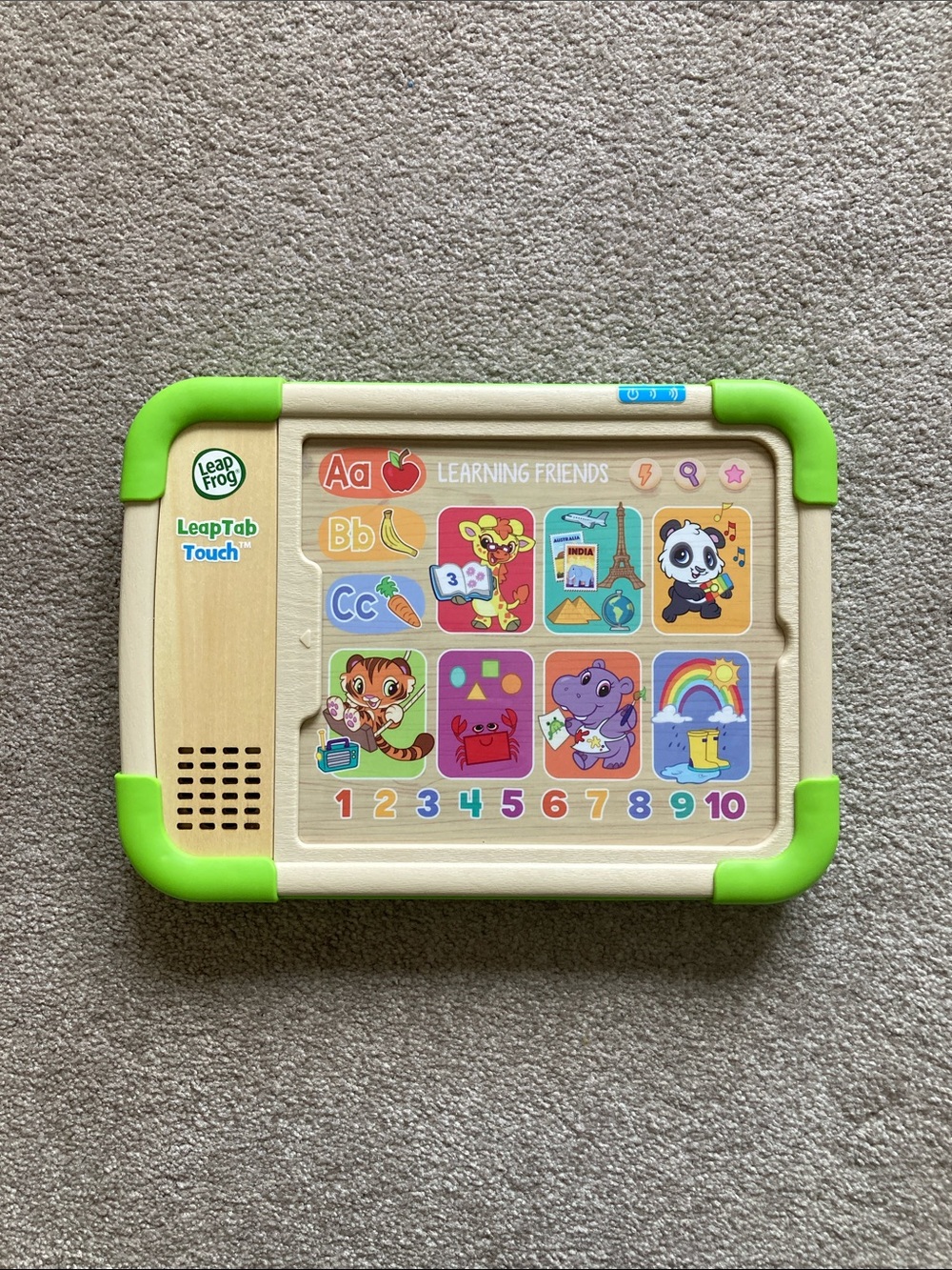 LeapTab Touch Kids Learning Tablet - Green